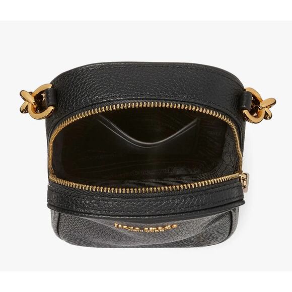 Kate Spade Jolie Chain Phone Leather Crossbody Purse KI517 Black - Picture 9 of 16